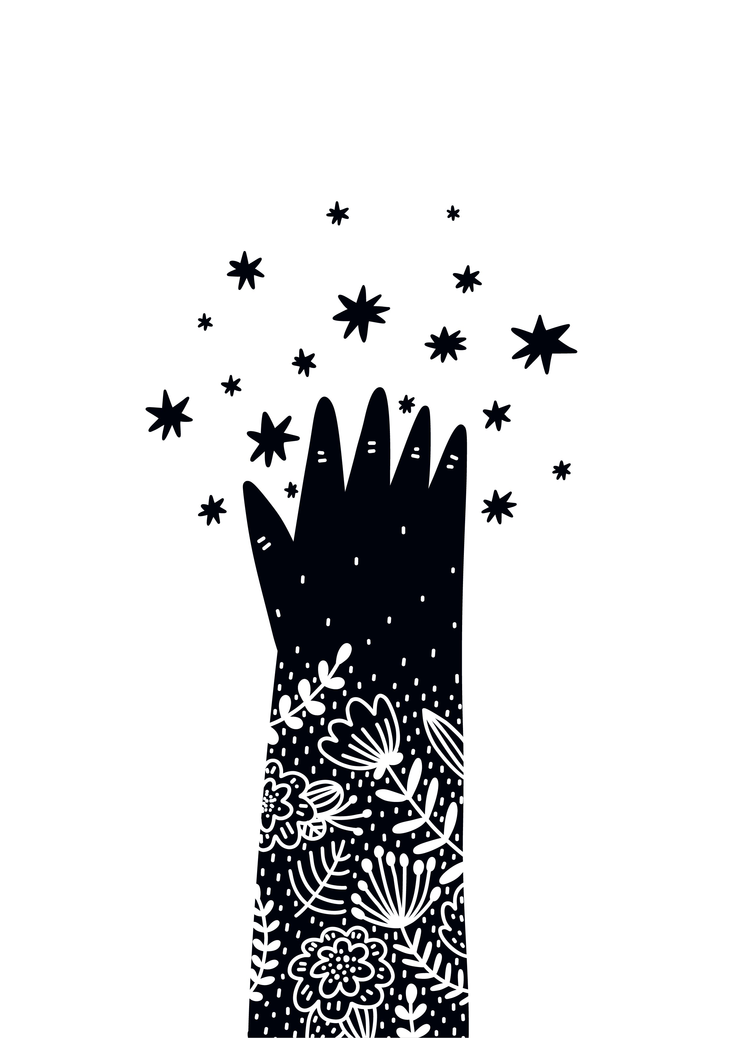 Reach for the Stars - Modern Wall Art - Olli+Lime